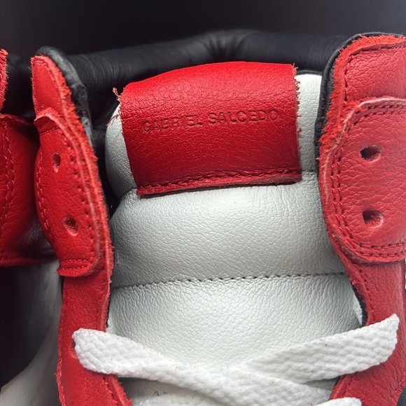 Gabriel Salcedo High Top Sneakers, Premium Leather size US 10 Limited Edition - Picture 5 of 12